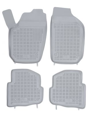 REZAW PLAST popielate gumowe dywaniki samochodowe Seat Cordoba od 2002-2009r. 200203S