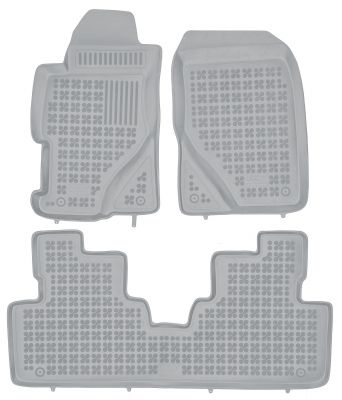 REZAW PLAST popielate gumowe dywaniki samochodowe Honda Civic VII Sedan od 2000-2006r. 200913S/Z