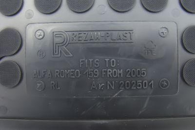 REZAW PLAST gumowe dywaniki samochodowe Alfa Romeo 159 od 2005-2011r. 202501