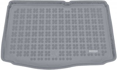 REZAW-PLAST popielaty gumowy dywanik mata do bagażnika Hyundai i20 Comfort (dolna podłoga bagażnika) od 2014r. 230636S/Z